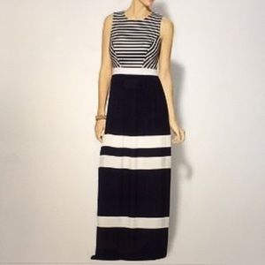 Pin + Larkin color block dress